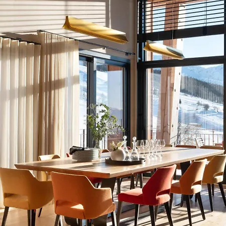 Contemporain Avec Piscine Privee, Sauna Et Cinema A Arc 1800 - Fr-1-686-33 Chalet