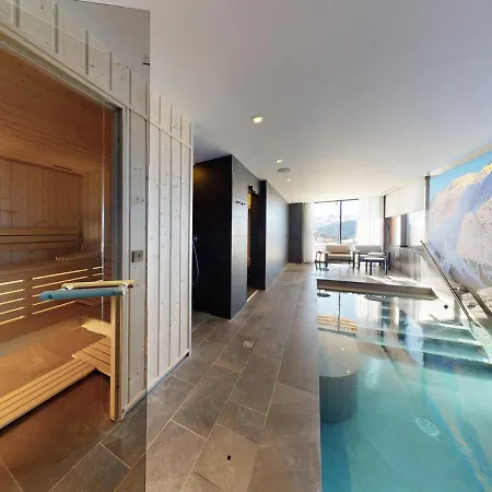 Contemporain Avec Piscine Privee, Sauna Et Cinema A Arc 1800 - Fr-1-686-33