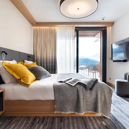 Contemporain Avec Piscine Privee, Sauna Et Cinema A Arc 1800 - Fr-1-686-33 *